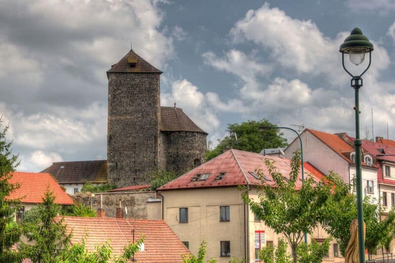 Hotel Valnovka okolí - hrad Týnec